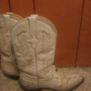 Botas rayo de plata crocodile boots rare